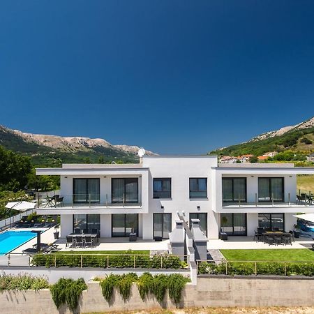 Villa Supernus With Heated Pool Baska  Exterior photo
