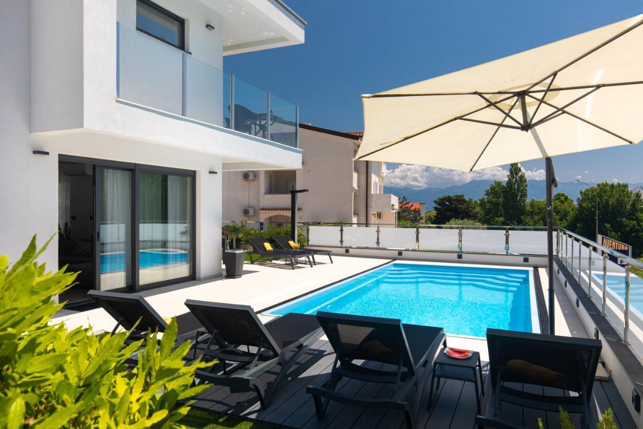 Villa Supernus With Heated Pool Baska  Exterior photo