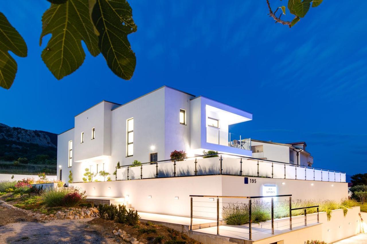 Villa Supernus With Heated Pool Baska  Exterior photo